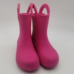 Crocs Hot Pink Boots